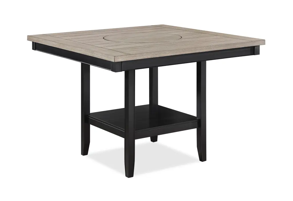 Contemporary Transitional Counter Height Dining Table 20 Inch Extendable kanepe