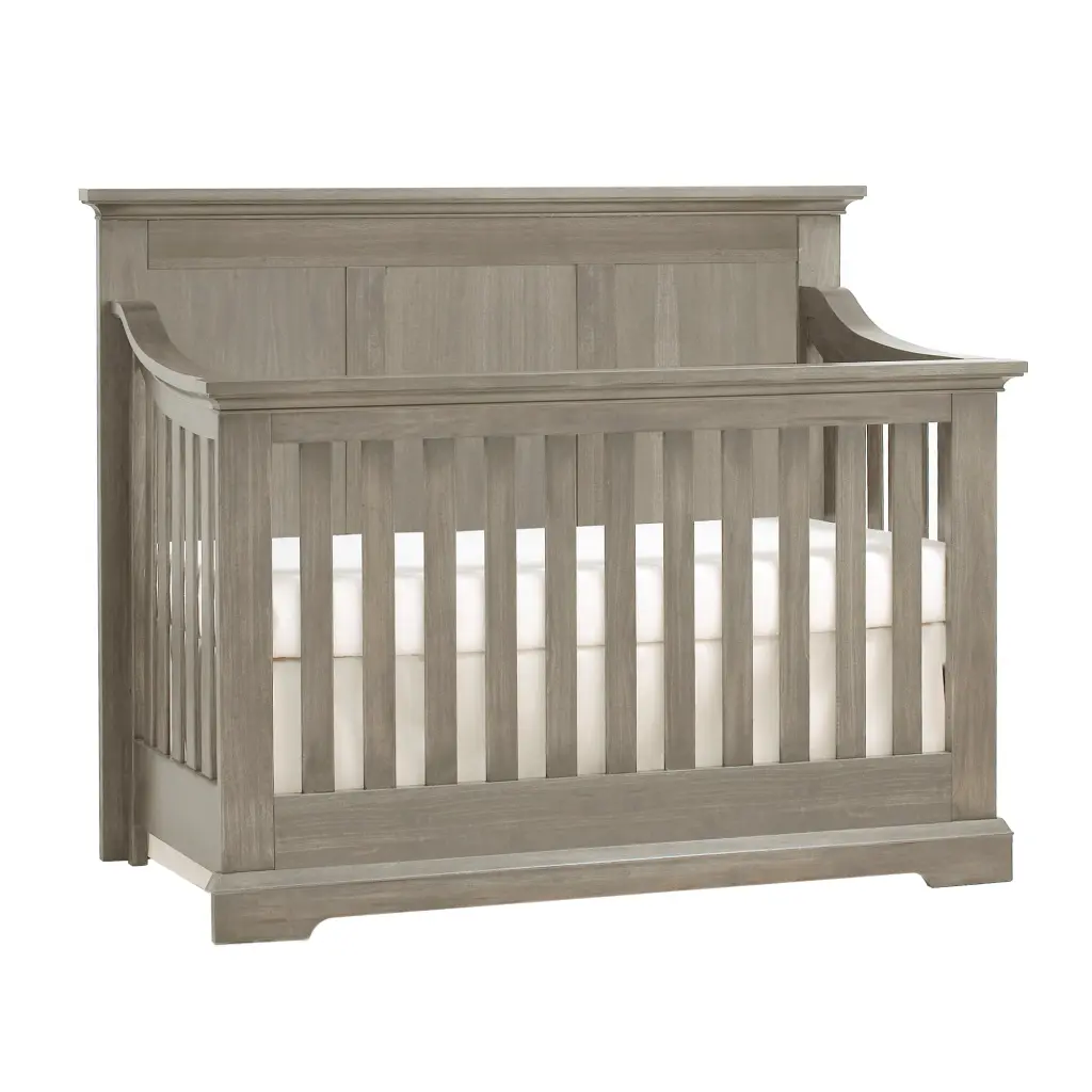 Jackson 4 1 Convertible Crib Ash Gray - Solid Wood Baby Crib simple living