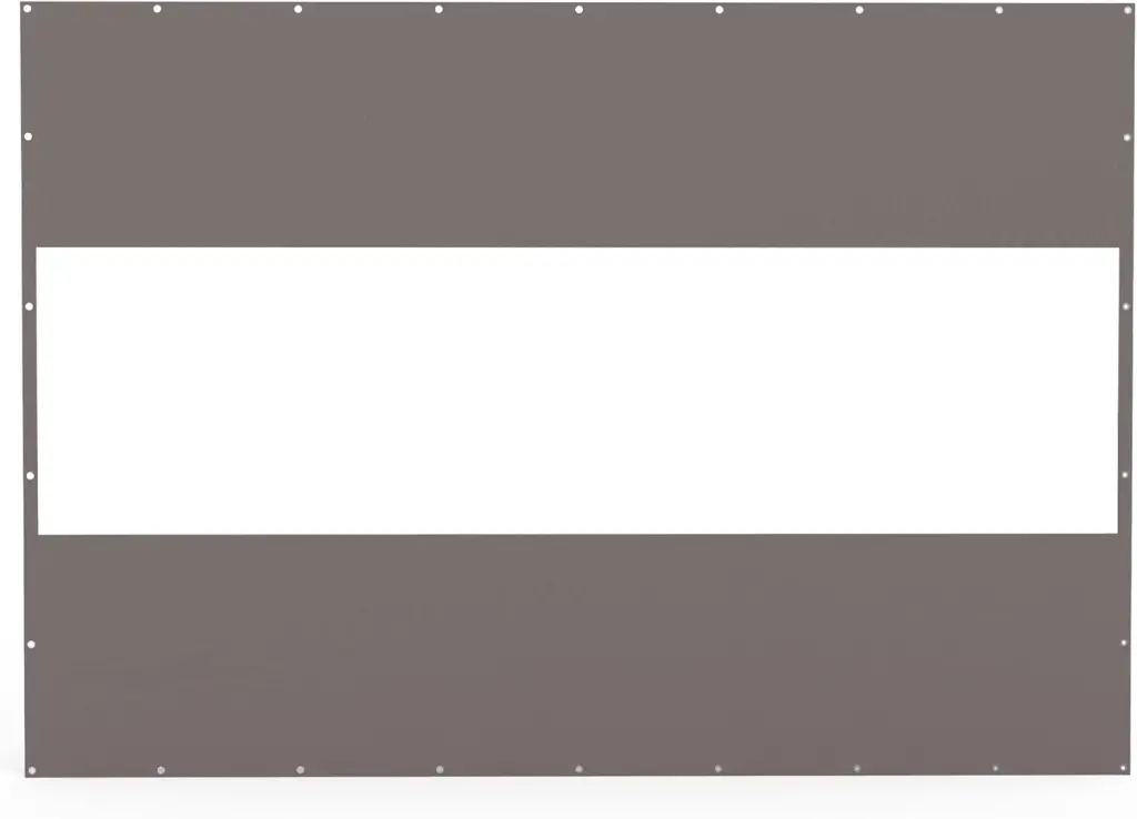 Heavy Duty Outdoor Clear Panel Curtain 18 Oz Water Resistant PVC Polyester crefise patio life