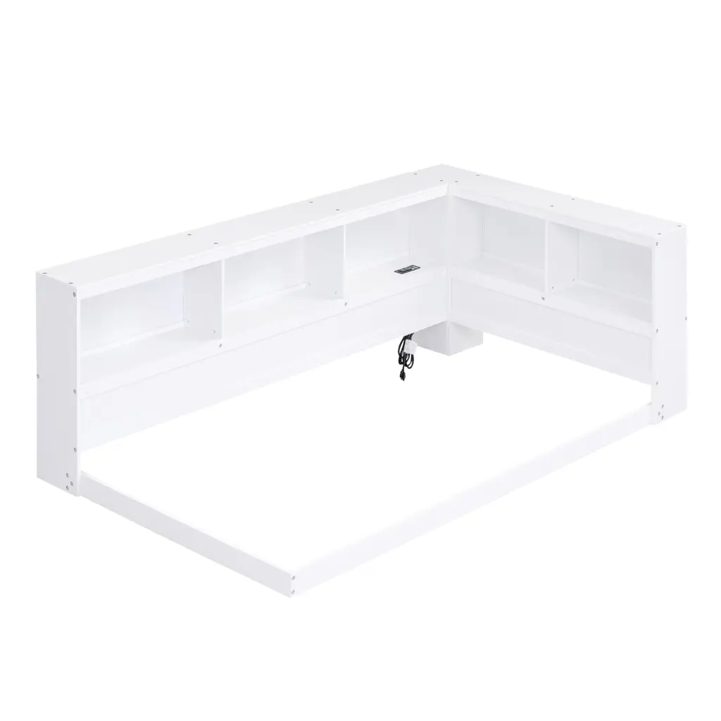 Timber Twin Dimensions Daybed Storage Cabinets And Usb Ports White wm store