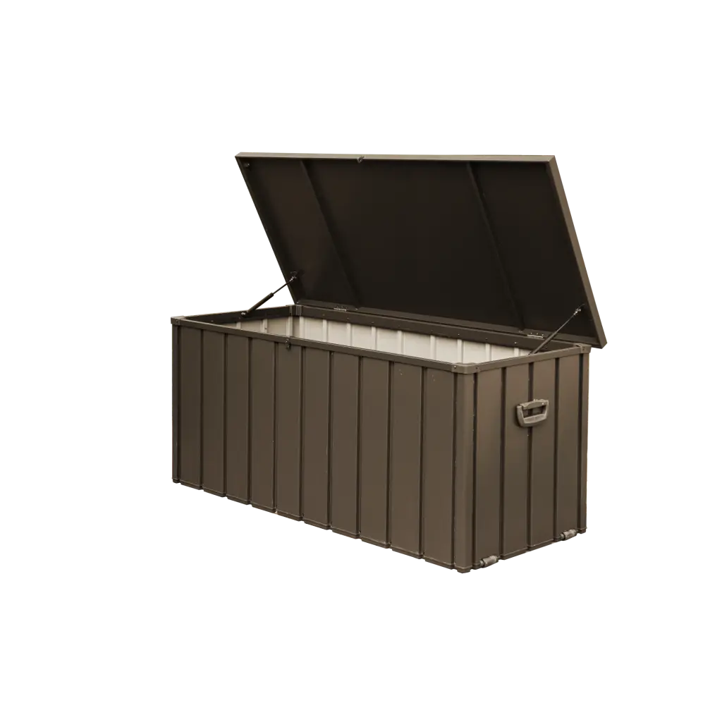 160 Gallon Outdoor Storage Deck Box Water-resistant Large Patio Storage Bin crefise patio life