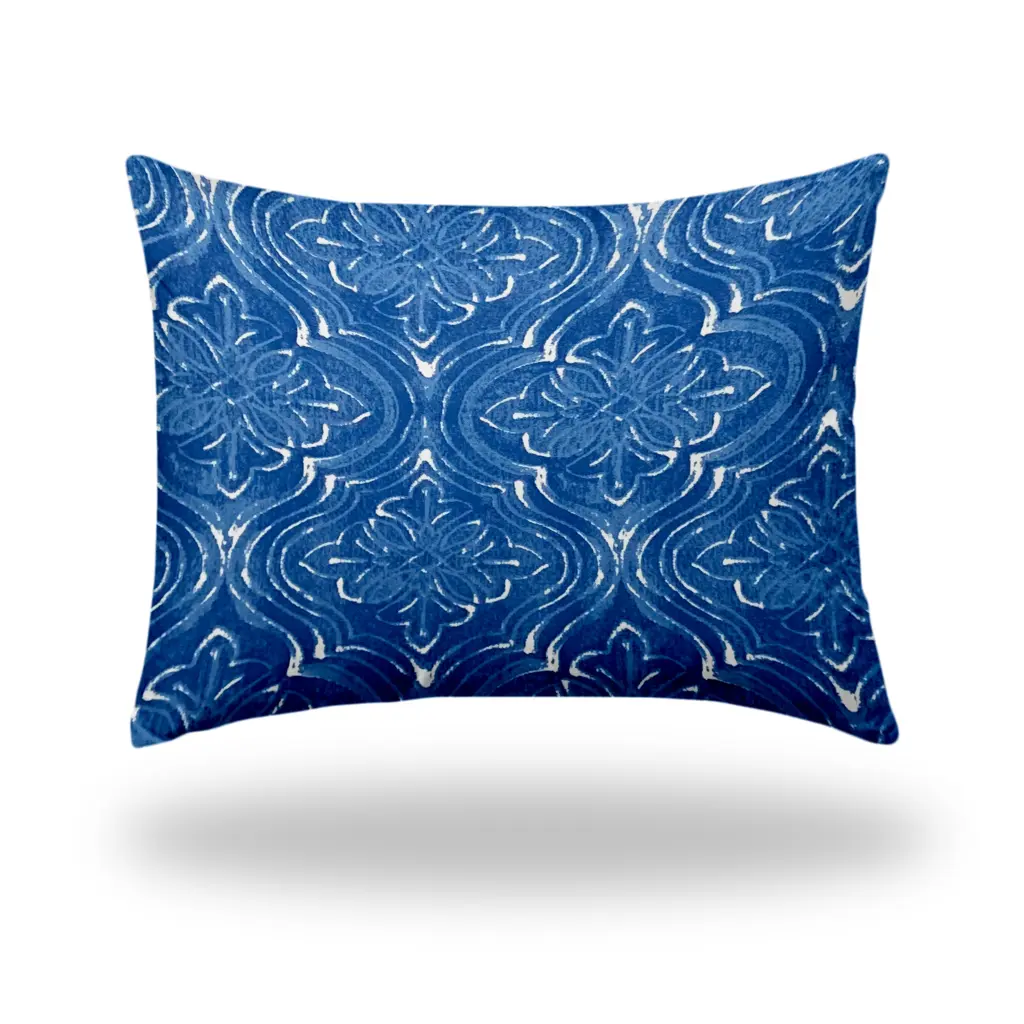 Atlas Indoor Outdoor Soft Royal Pillow Envelope Cover 12x16 Multicolor usa made pillow and pouf