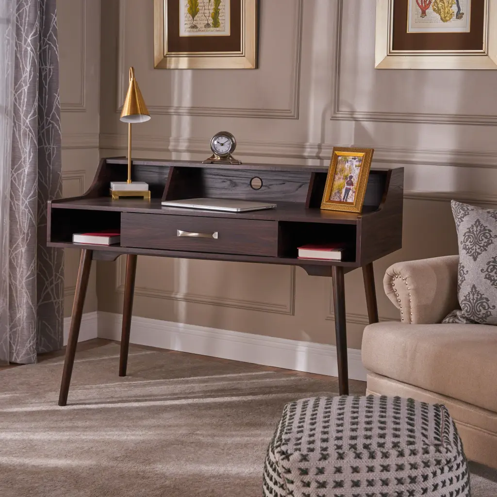 Wenge Particle Board Study Desk Home Office or Student Use nh-cloudhouse
