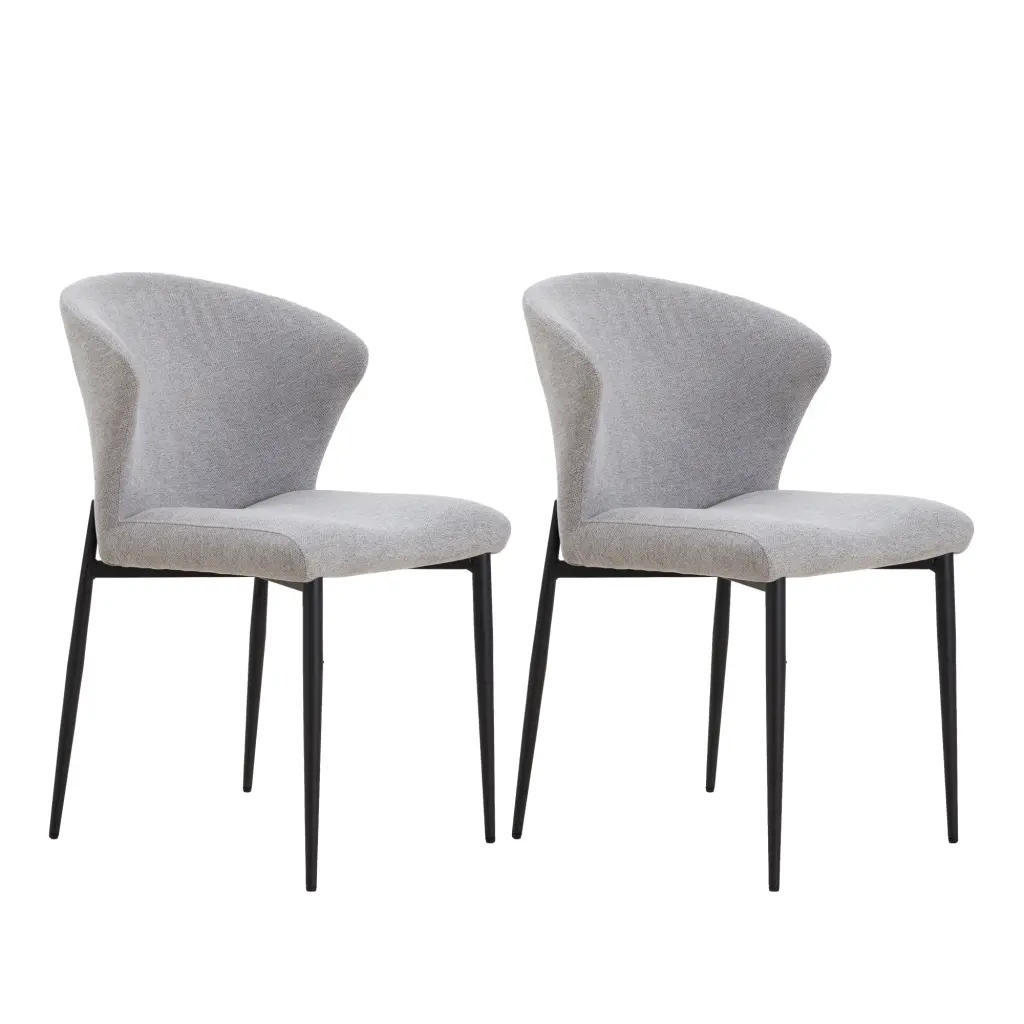 Dining Chairs Set 2 Upholstered Side Chairs Customizable Kitchen Chairs justone interior