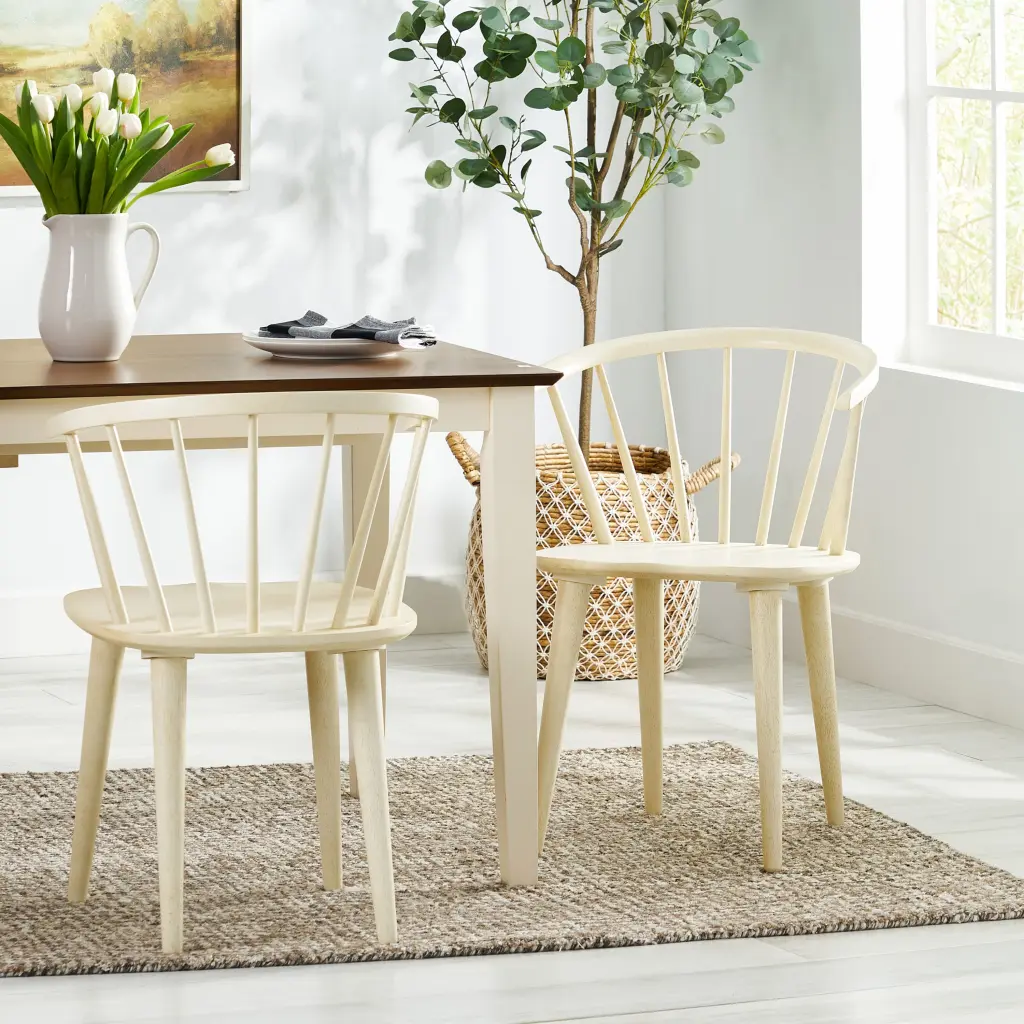 30 Inch Cream Elastomer Caprail Chair nh-bo
