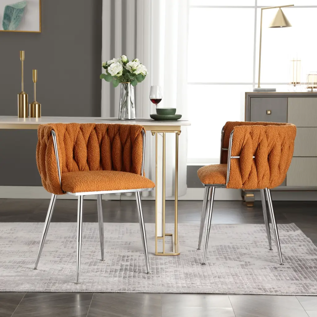Coolmore Leisure Dining Chairs Accent Chair Velvet Accent Lounge Chair Living Room w1539 coolmore