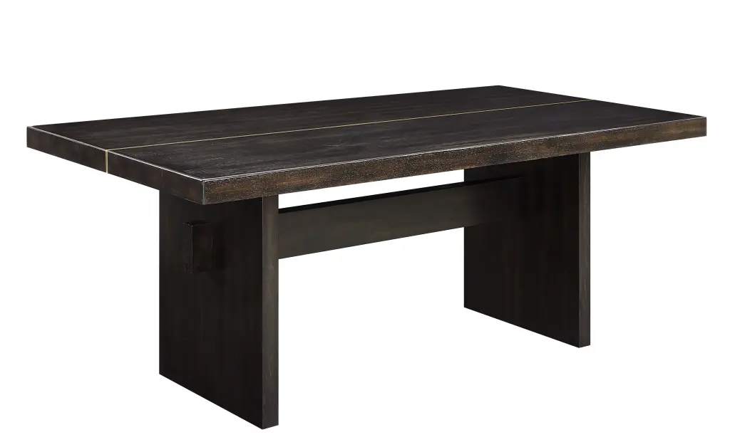 Jaramillo Dining Table, Black Finish Dn02695 Black Timber acme onsite store