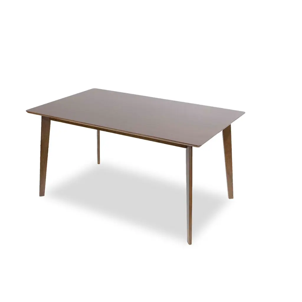 Carlos Solid Timber Dining Table Brown Solid Wood Kitchen Table 6 ashcroft furniture