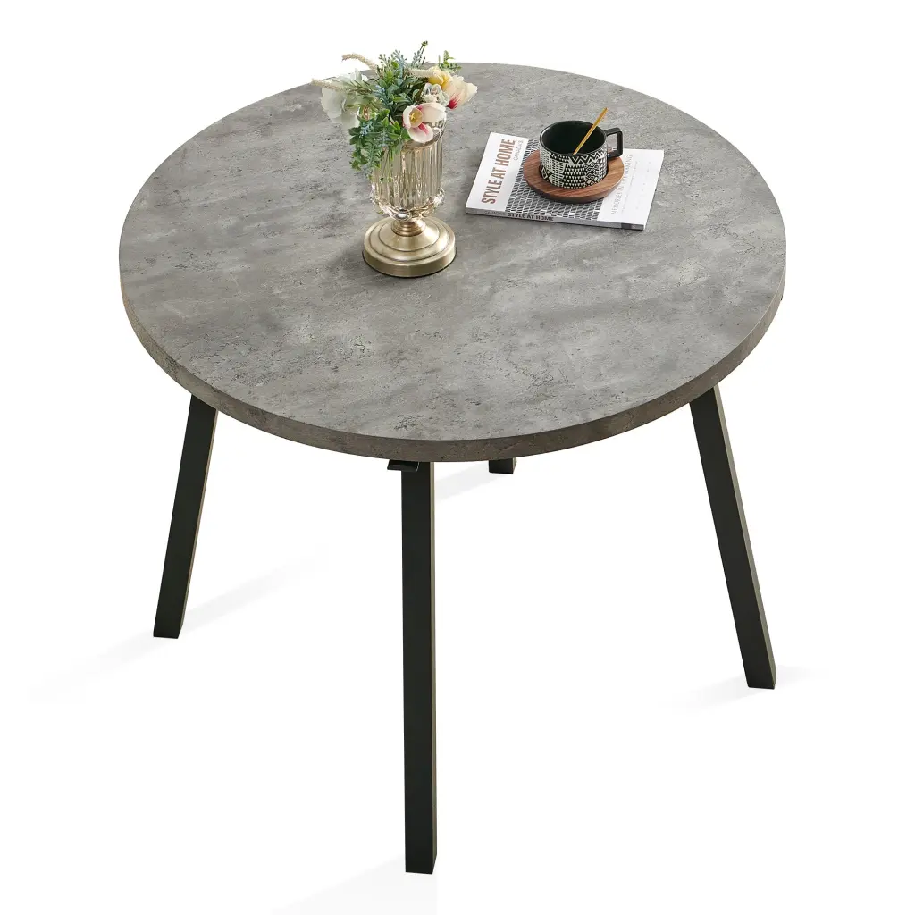 Grey Round Dining Table Mid Century Modern Round Dining Table bn smart home w1516