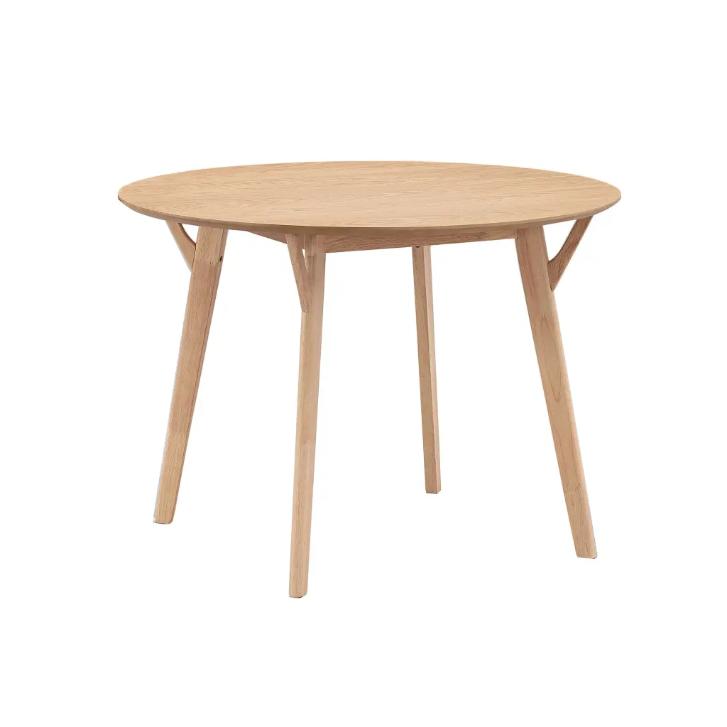 42.01 Inch Wooden Dining Table 4 Persons Modern Space Saving Design justone