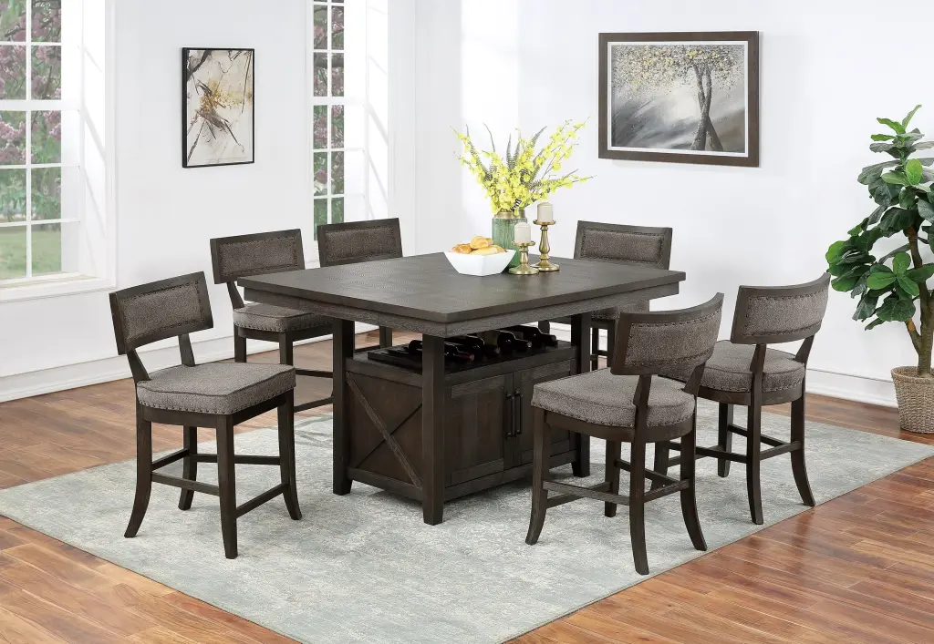 Dining Room Home Decor Counter Height Dining Table Butterfly Leaf Rustic kanepe