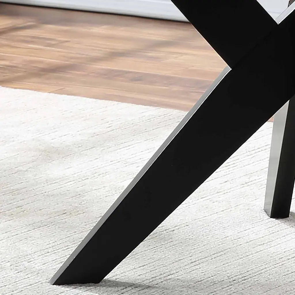 Amalie Round Dining Table Black Timber Modern Kitchen Table Compact Dining Furniture steve silver furniture