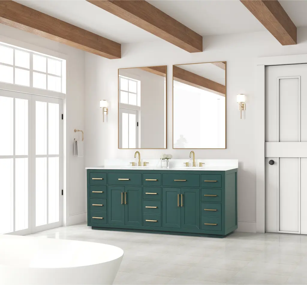 84 Inch Bathroom Vanity Double Sink Modern Bathroom Vanity Set rnb