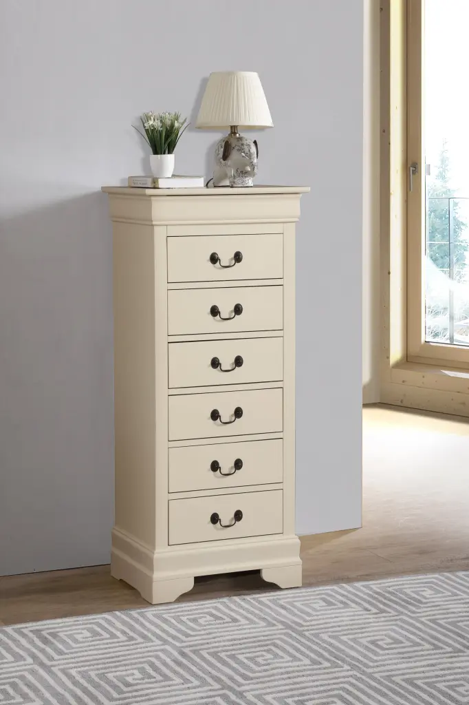 Louis Phillipe G3175 LC Lingerie Chest Beige Particle Board Storage glory furniture