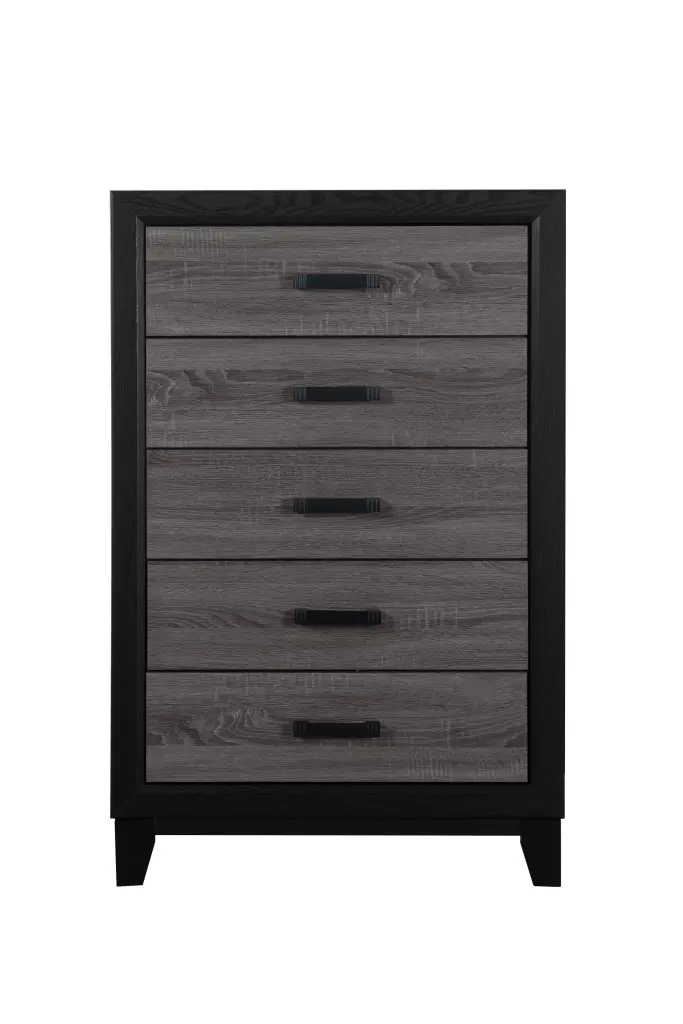 Soluto Grey And Black Chest Black Gray Elastomer Timber luxe modern furniture