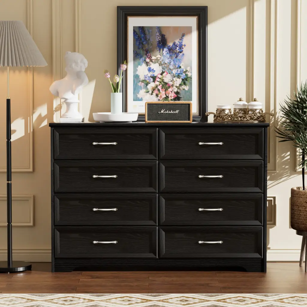 Modern 3 Drawer Bedroom Chest Drawers 8 Drawers Dresser Clothes Storage Furniture cz store