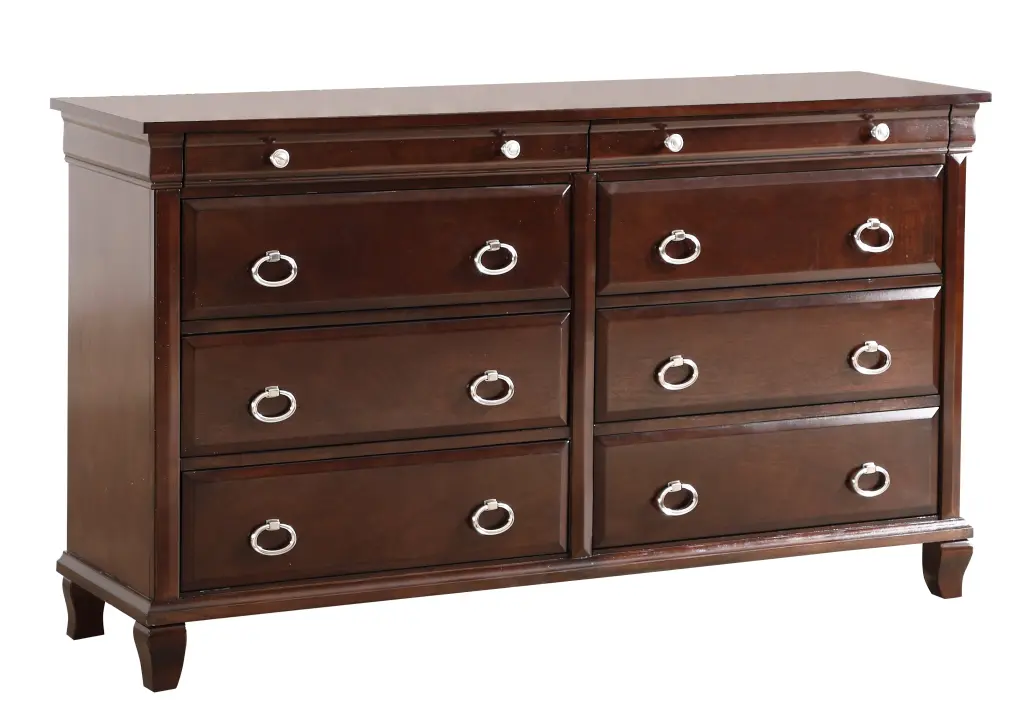 Triton G9000 D Dresser Cappuccino Beige Particle Board glory furniture