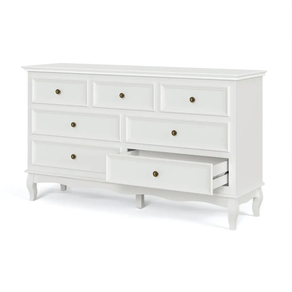 7 Drawer Dresser Bedroom, Modern Solid Timber Large Storage Cabinet tradeber