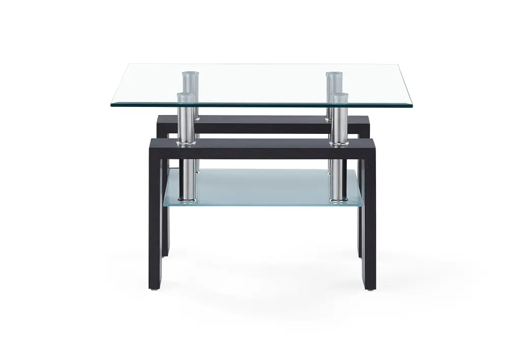 Zuma End Table Walnut Solid Wood Mdf Side Table Living Room Furniture luxe modern furniture
