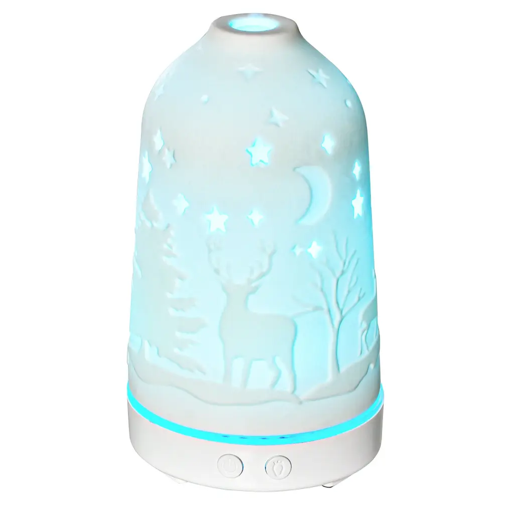 100Ml Ultrasonic Aromatherapy Diffuser Essential Oils Humidifier Timer aosom business
