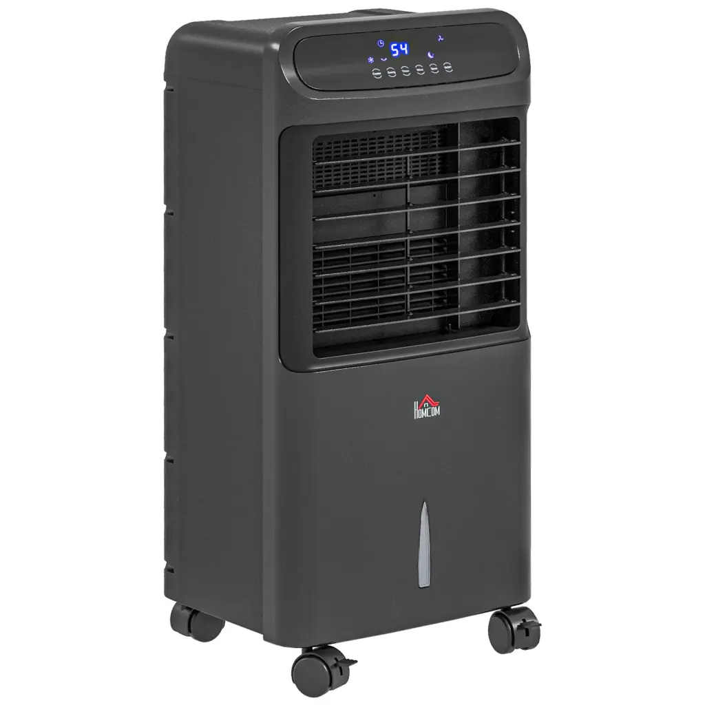 Homcom 32 Inch Evaporative Air Cooler 3.2 Gallon Water Tank And 60 Degree Oscillation aosom business