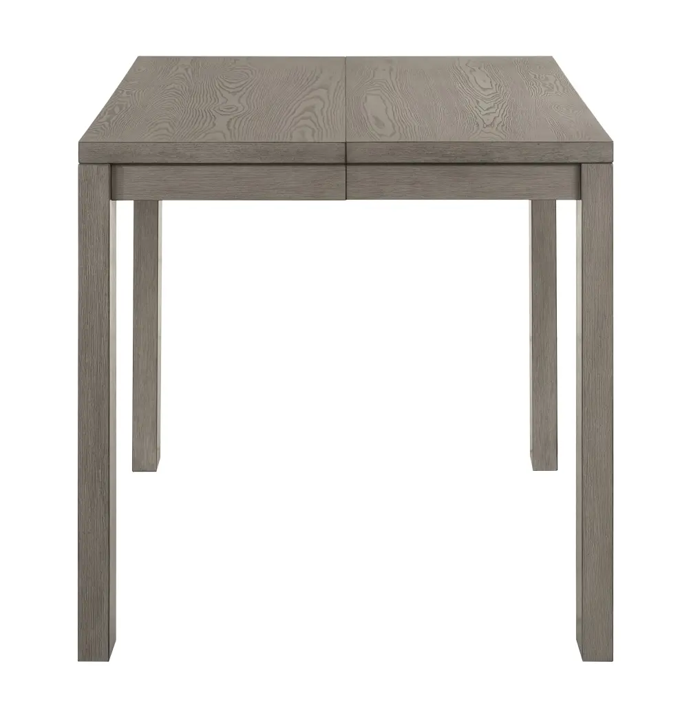 Contemporary Counter Height Expandable 18 Inch Leaf Square Table Rustic kanepe