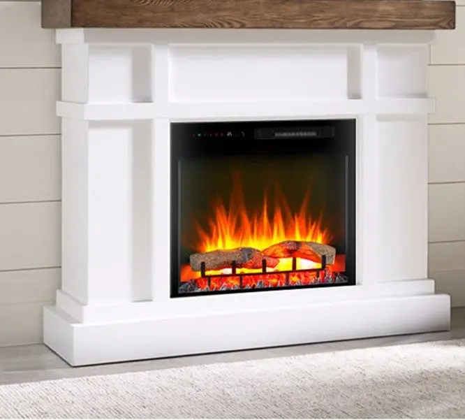 Augusta FM28 2067W Mantle Fireplace White Timber Decorative Living Room b119