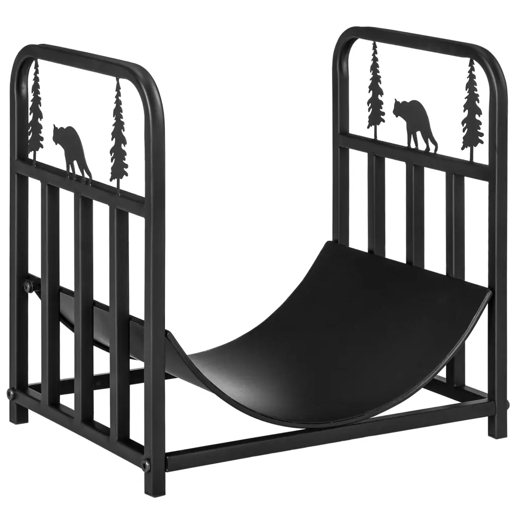 Firewood Rack Fireplace Equipment Indoor Outdoor Firewood Holder Customizable aosom business