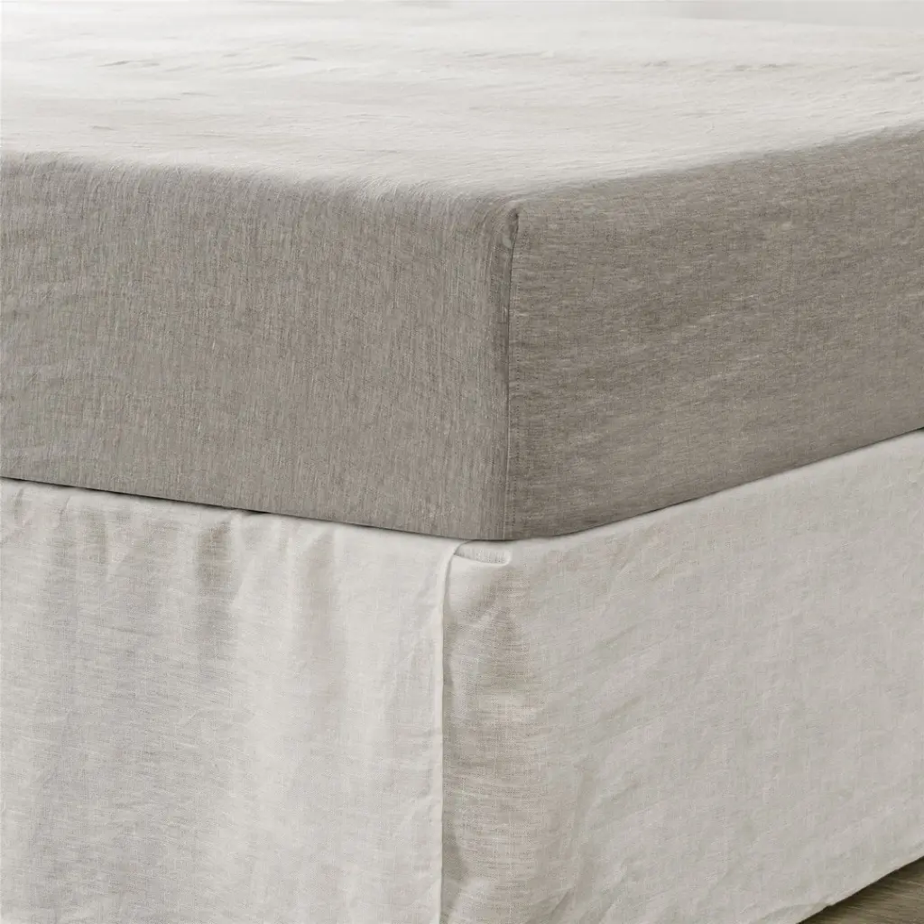 Fitted Queen Sheet 1 Pc Linen Sheets Queen Size Bedding real linen