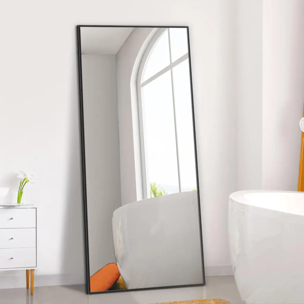 Dolonm 65X22 Inch Full Length Mirror Modern Design Standing Floor Mirror Home Decor t2956