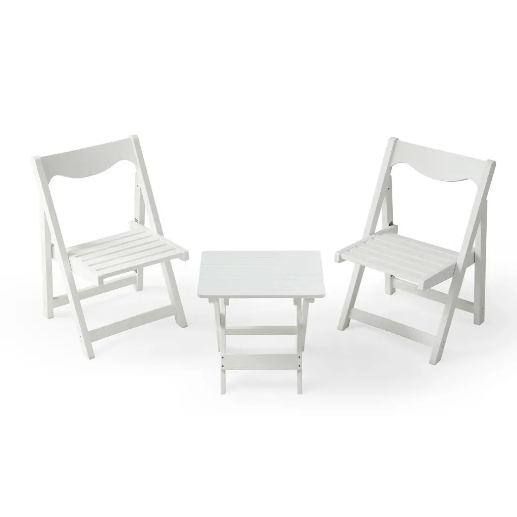 Hips Collapsible Small Table and Chair Set 2 Chairs - Portable Furniture justone outdoor -premium-