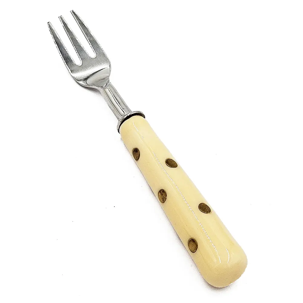 Set 4 Forks & Knives Box Multicolor Alloy Metal Flatware evergreen decor