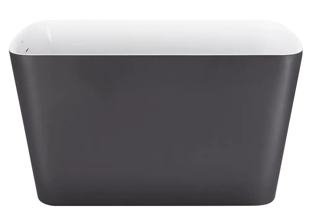 47 100% Acrylic Freestanding Bathtub Contemporary Soaking Tub White Indoor Bath Tub create