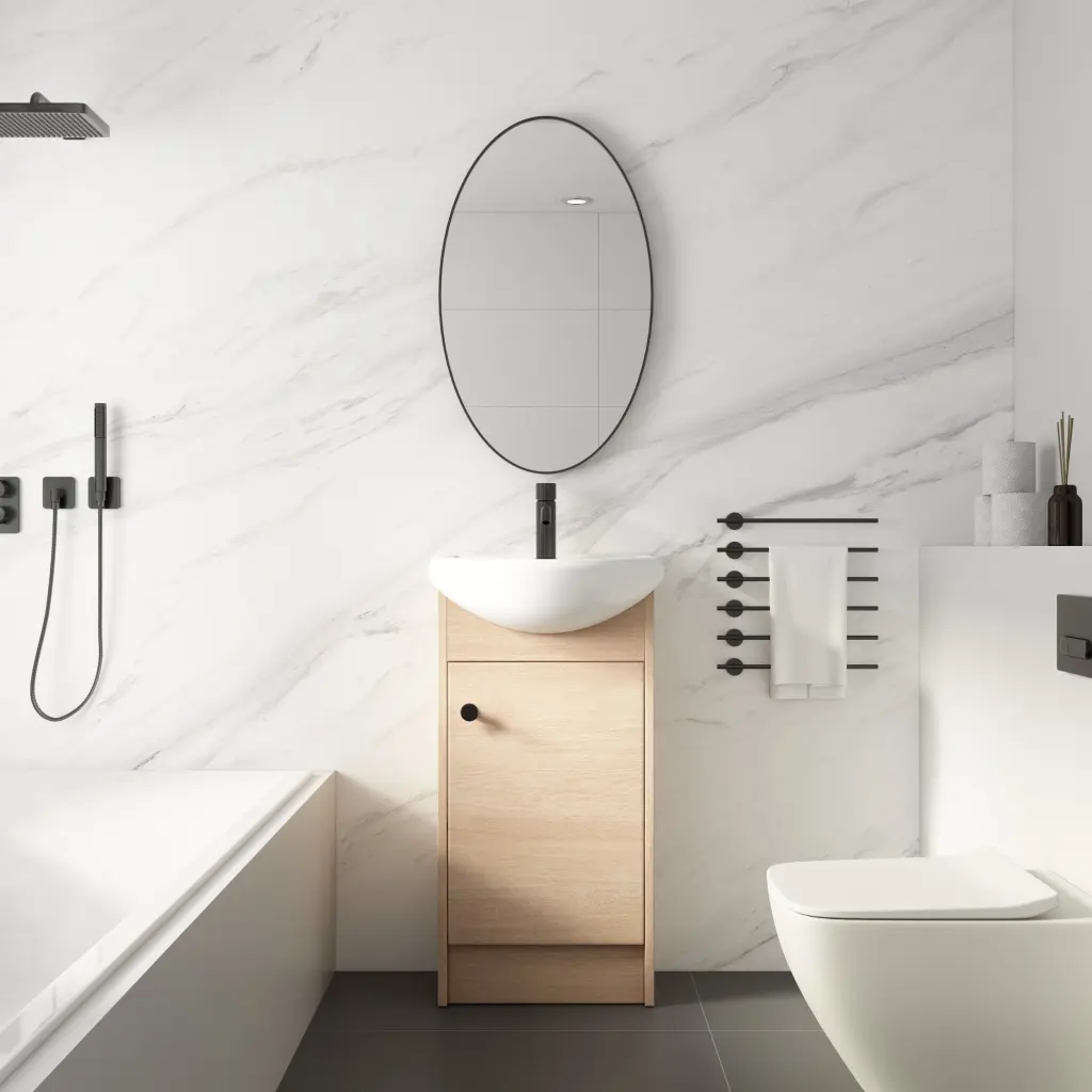 Freestanding 18 Inch Bathroom Vanity Small Bathroom Vanity Sink g-lemon