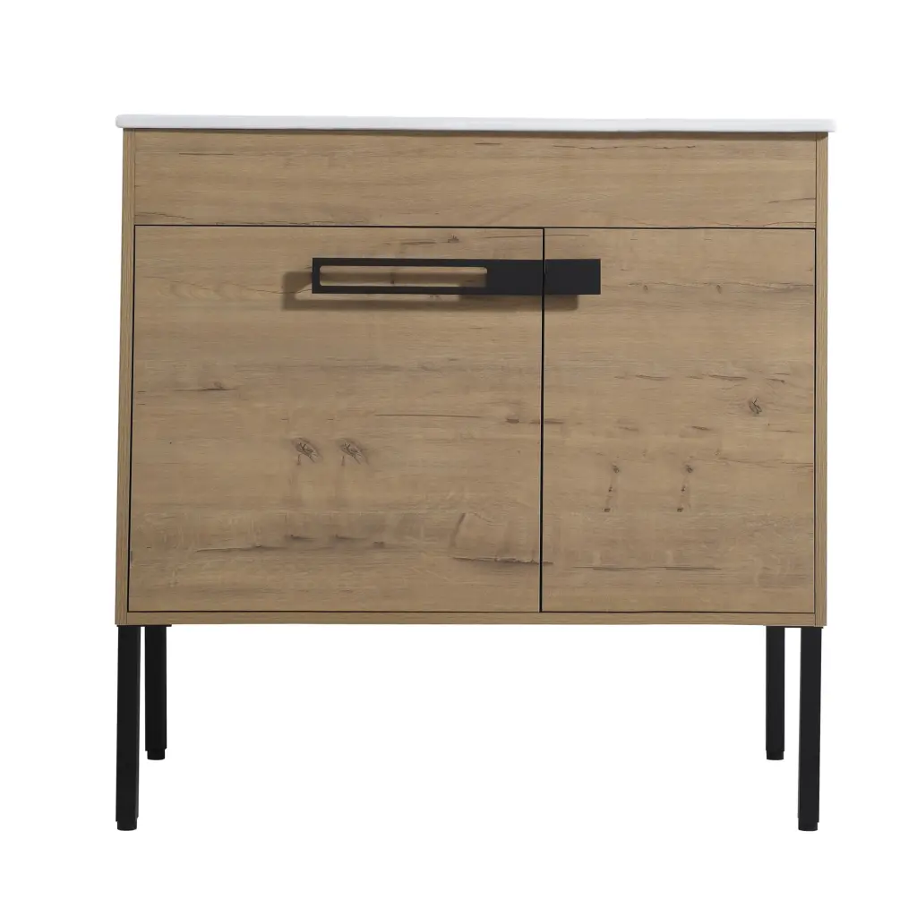 36 Inch Bathroom Vanity Freestanding Or Floating Modern Bathroom Storage Cabinet Sink g-lemon
