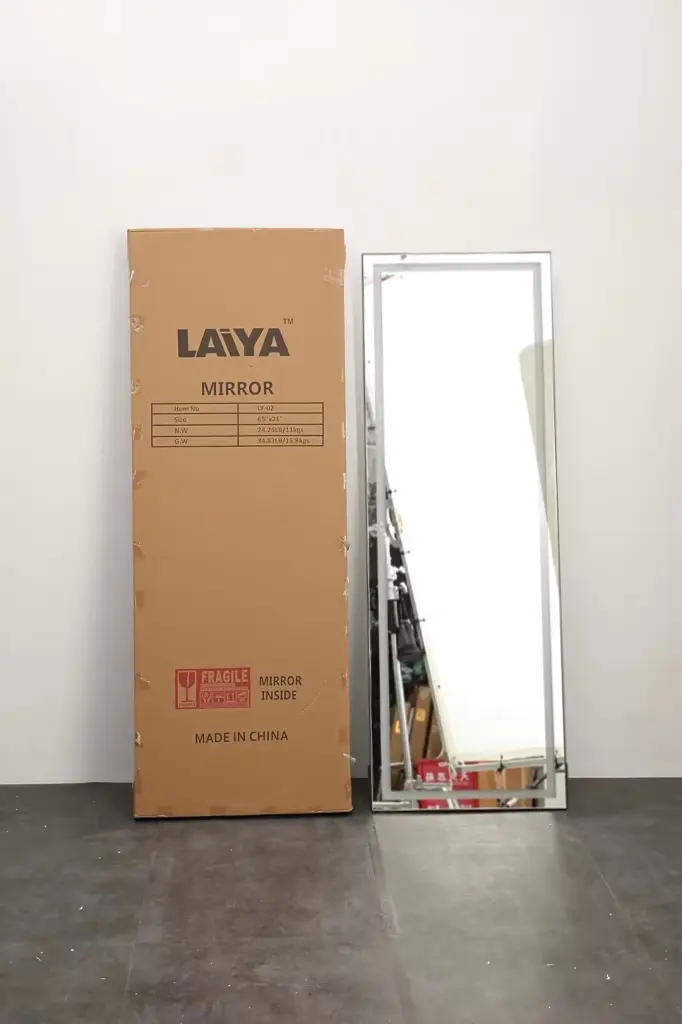 LED Mirror Full Length Mirror Lights Wide Standing Tall Mirror w2071