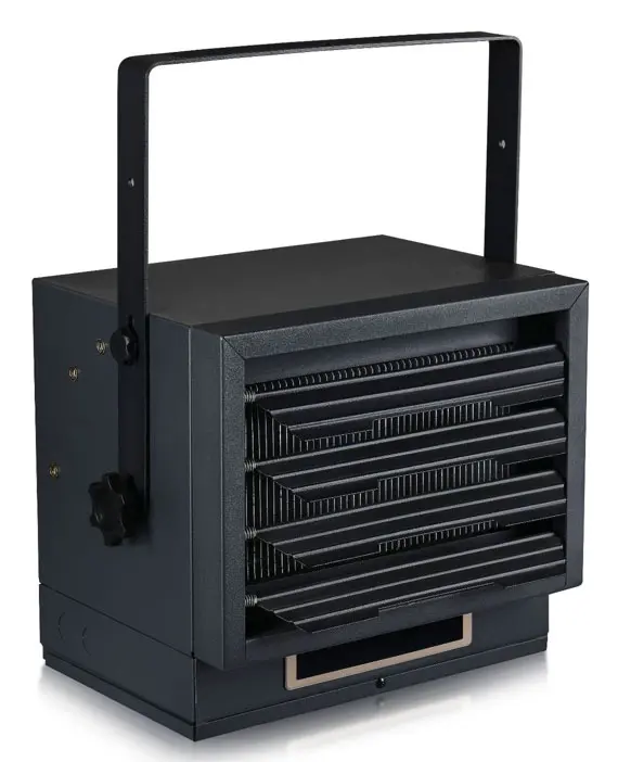 10000W Black Ferrous Metal Garage Heater Large Spaces w1953