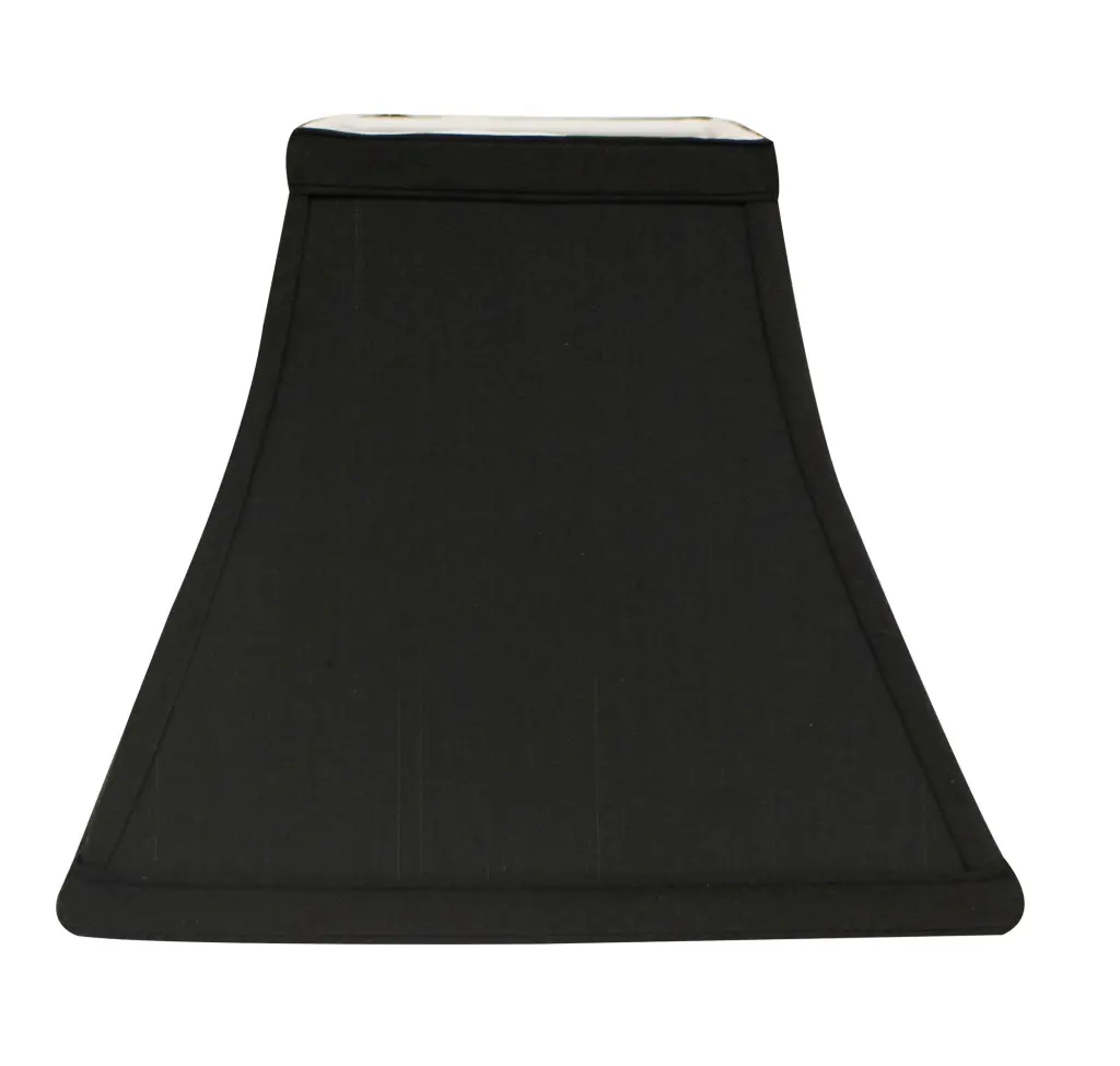 Slant Square Bell Hardback Lampshade Washer Fitter Black and White Design alabama lamp shades