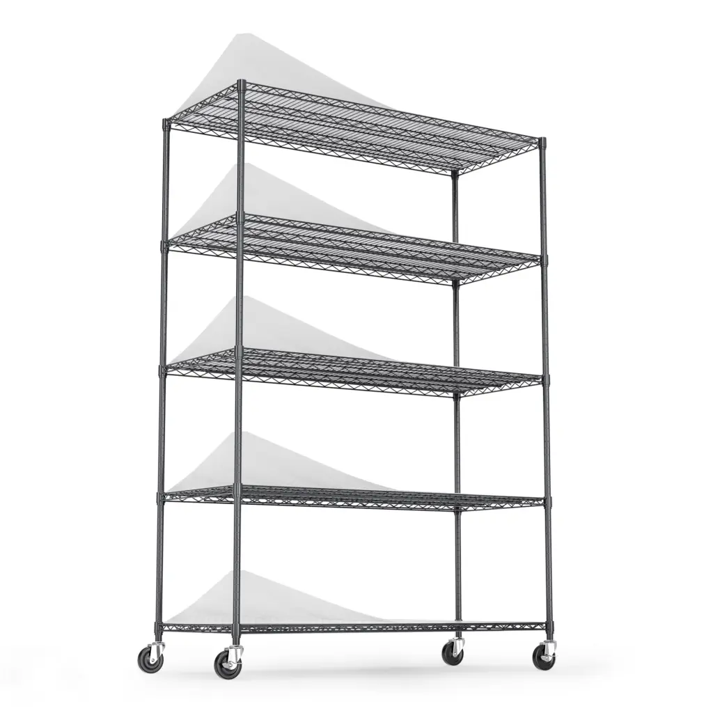 5 Tier 6000Lbs Heavy Duty Customizable Metal Storage Rack like it