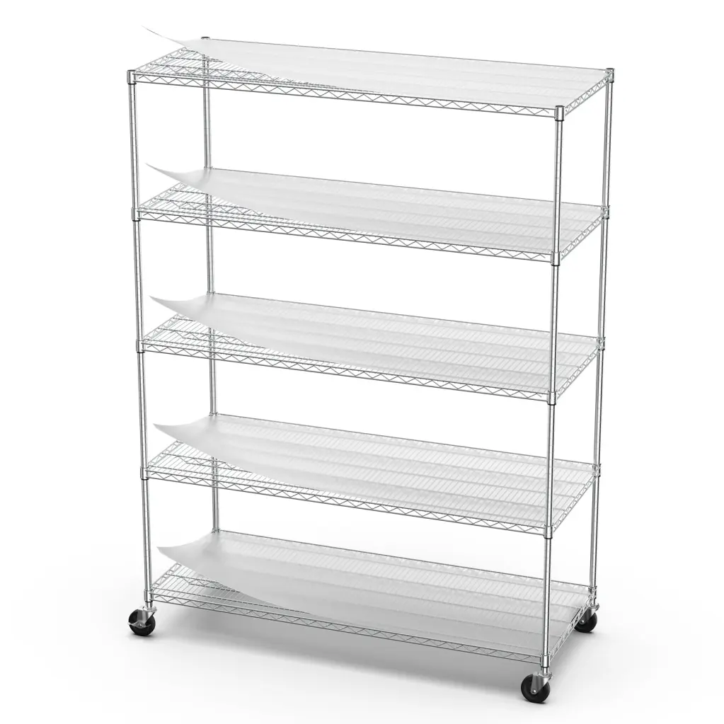 5 Tier 7500Lbs Heavy Duty Storage Rack Metal Shelf Garage or Warehouse like it