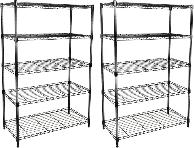 Heavy Duty 5 Shelf Shelving Unit 1250Lb Capacity 29.92 Inch D X 13.98 Inch W w1134dhs