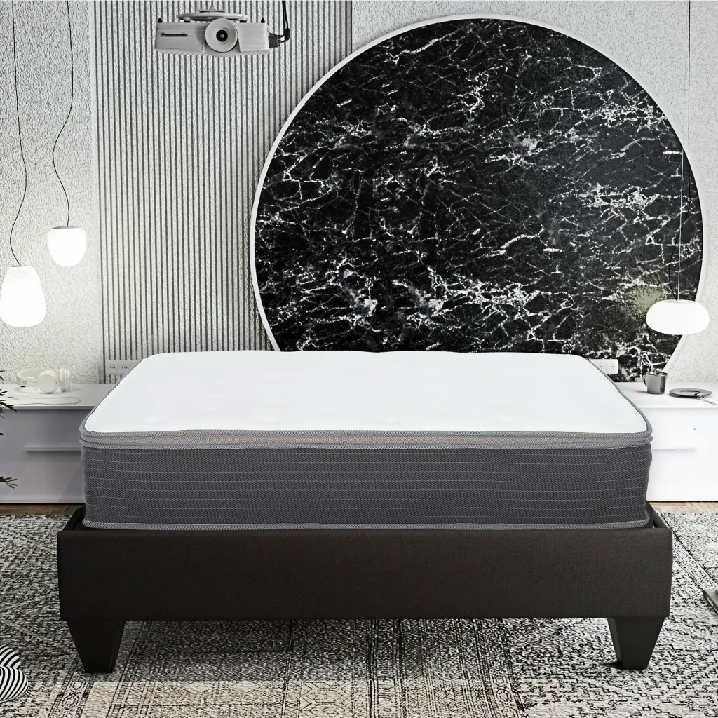 10 Pocket Spring Hybrid Bed Box Mattress Twin Gel Memory Fo kanepe