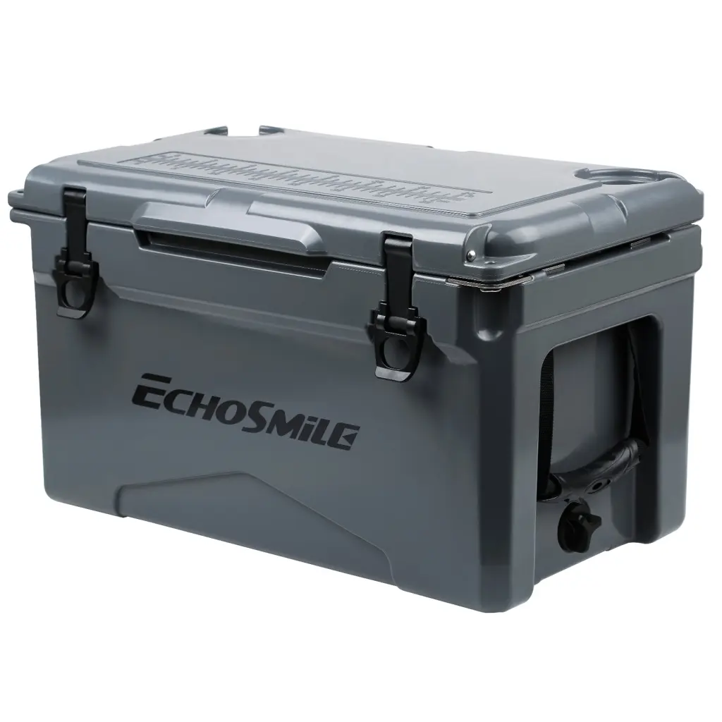 25Qt Gray Insulated Box Made Polyethylene rigmore