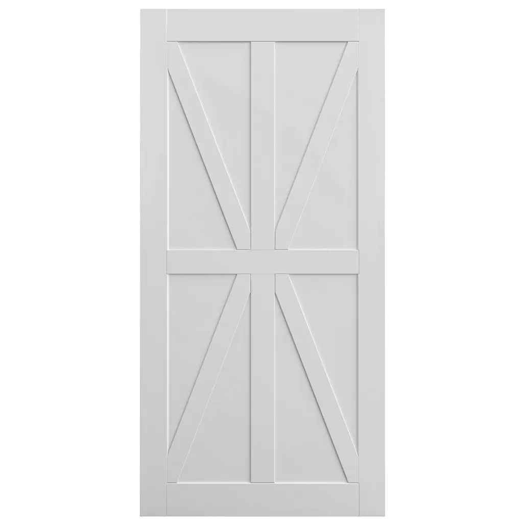 28 x 84 Inch Star Style Real Primed DIY Panel Door Modern Interior rnb