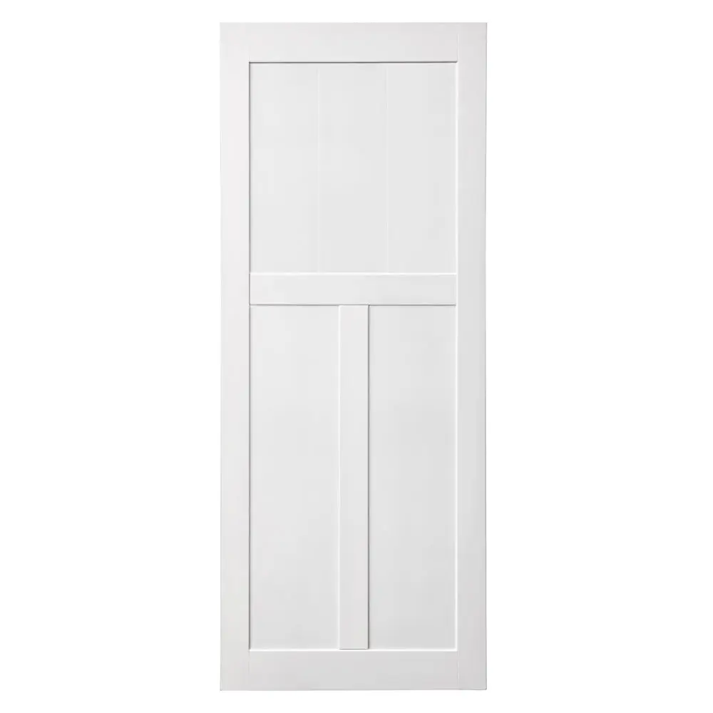 30 X 80 T Style Real Primed Door Slab DIY Panel Door Modern Interior Door rnb