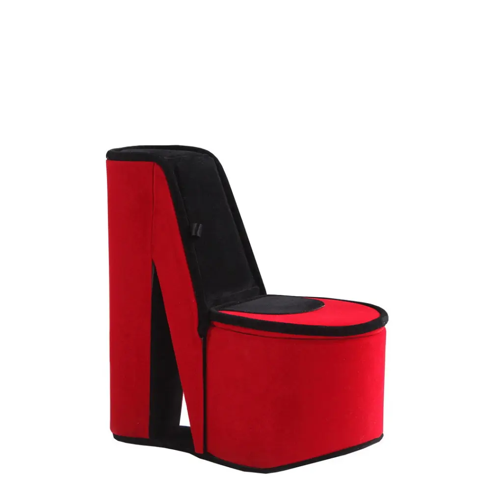 9 Inch Tall Display Jewelry Box Hidden Storage High Heel Shoe Design california home