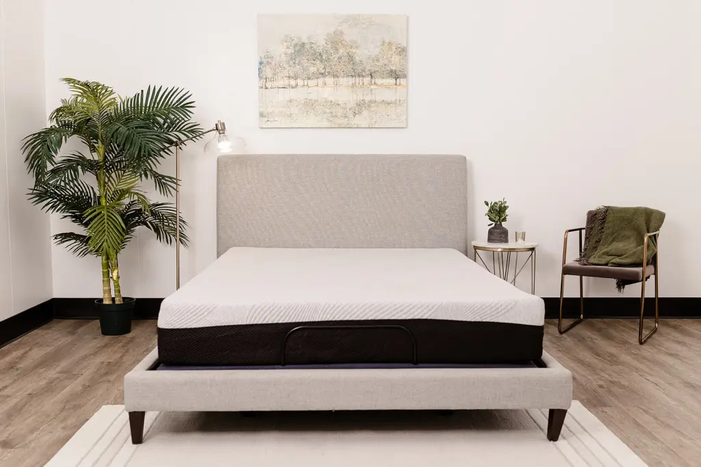 Ease Series King Medium Gel Memory Foam Tight Top 10 Inch Mattress omne sleep