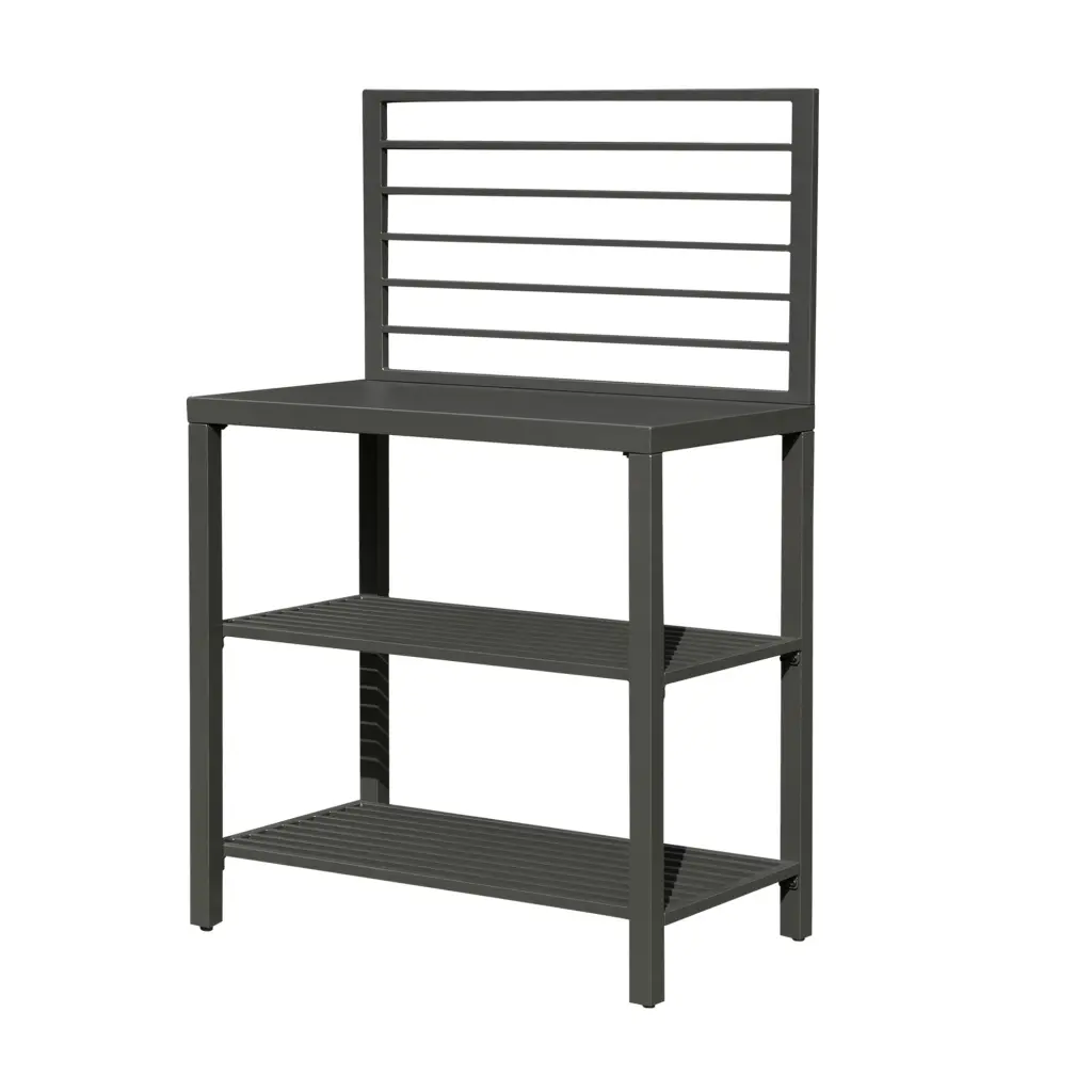 Outdoor Kitchen Island Storage Light Metal Kitchen Storage Island Patio and Garden crefise patio life