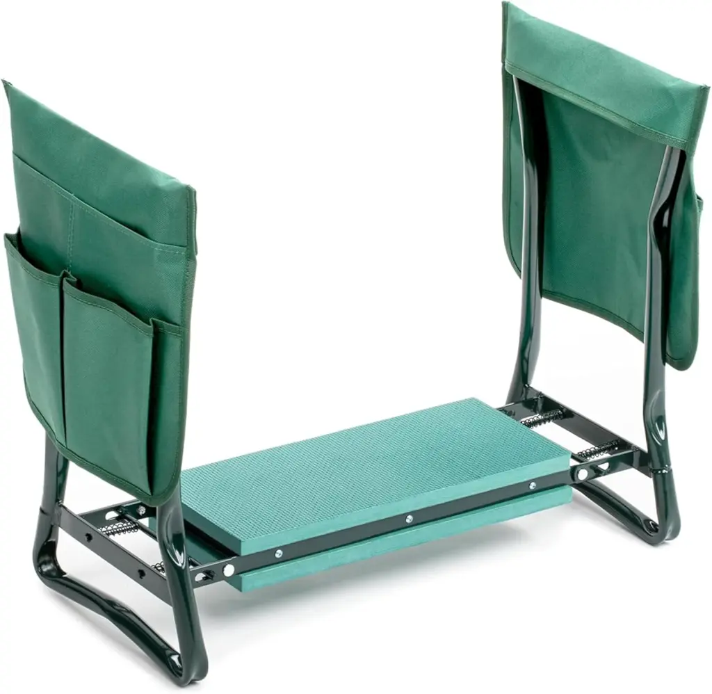 Garden Kneeler And Seat Foldable Kneeling Bench Robust Soft Eva Foam Padded w1134dhs