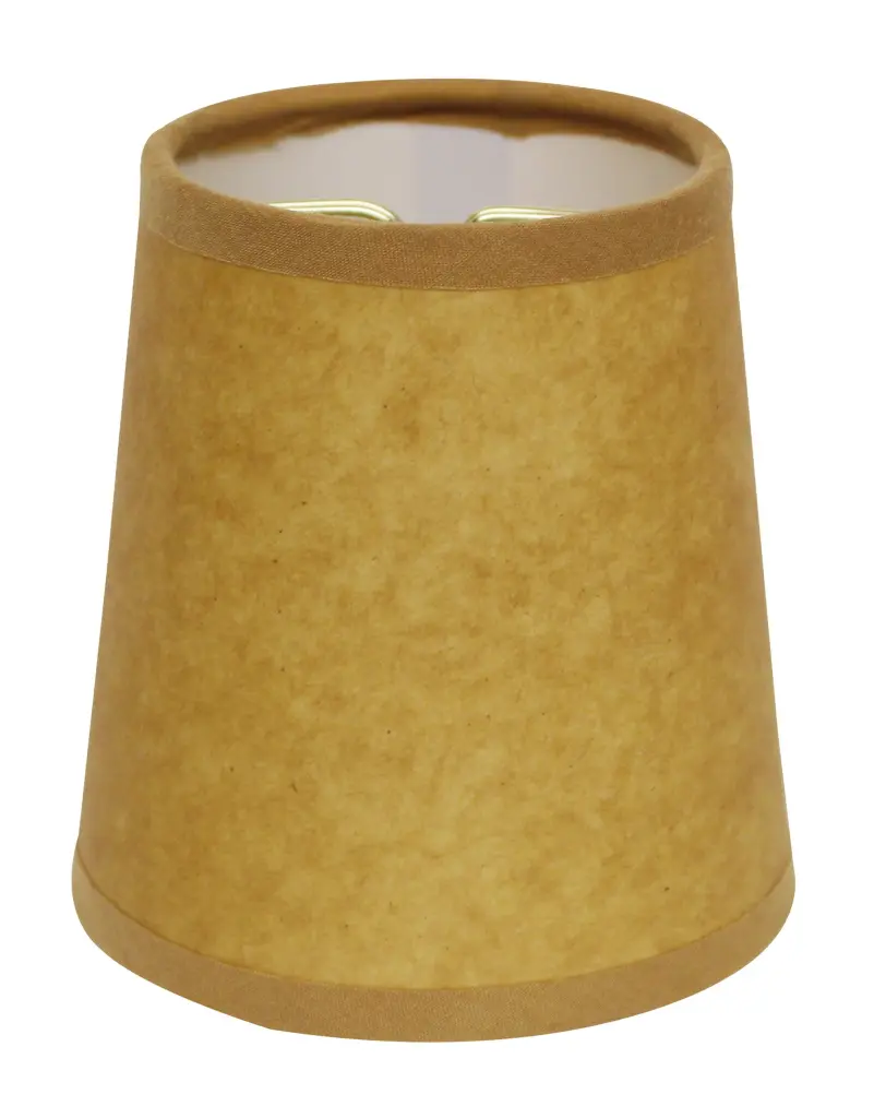 Slant Hardback Chandelier Lampshade Flame Clip Oil Set 6 Yellow alabama lamp shades